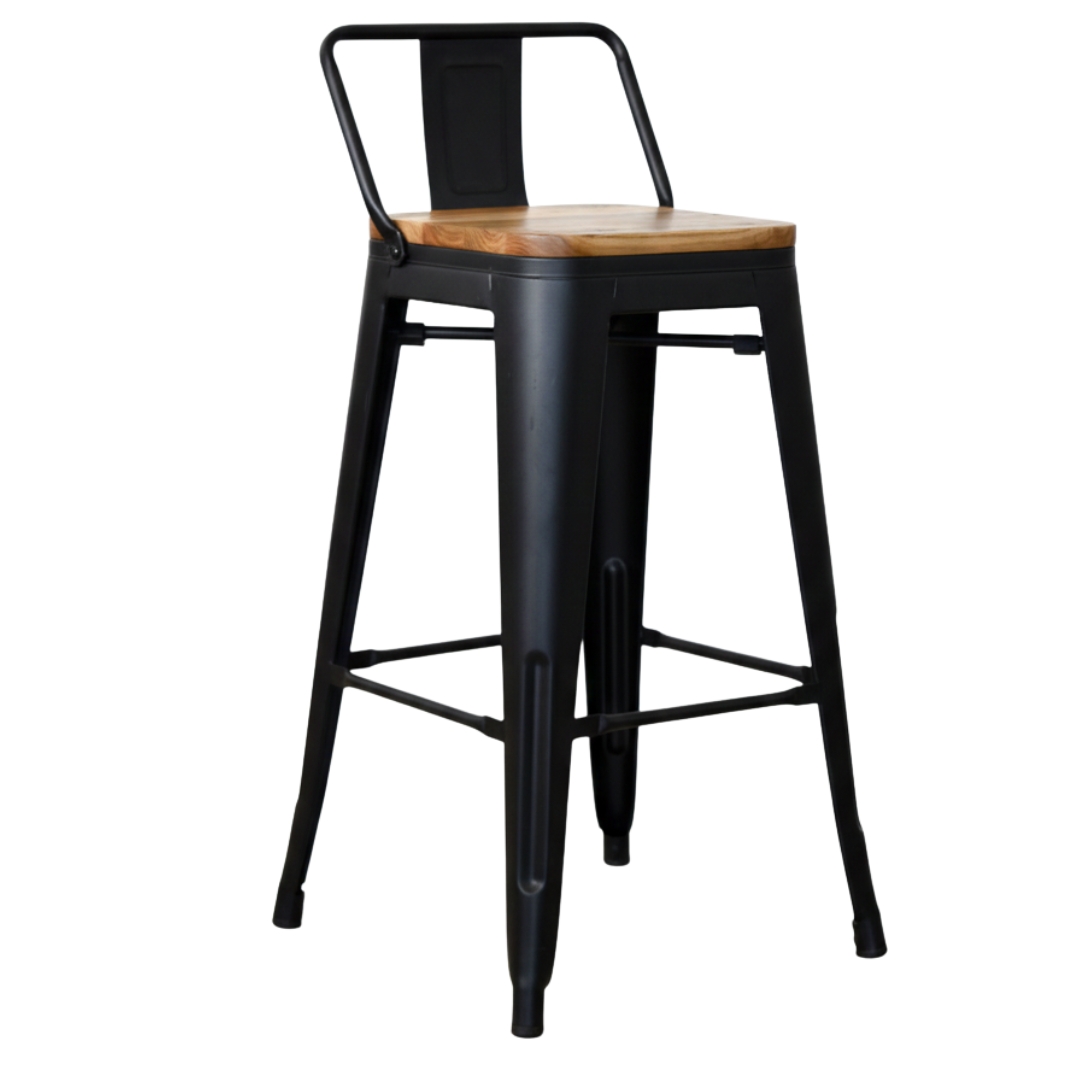TABURETE MULTIFUNCIONALTOLIX CON ASIENTO DE MADERA 4 TABURETE MULTIFUNCIONALTOLIX CON ASIENTO DE MADERA - Imagen 4
