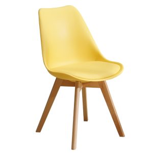 SILLA DE CAFETERIA TULIP ACOLCHADA