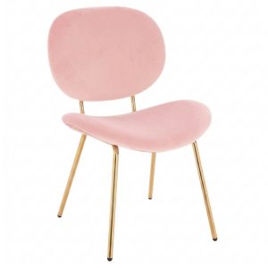 Ventas de Sillas de Oficina en Maracay 4 SILLA DE VISITA MEGAN GOLD PATAS DORADAS