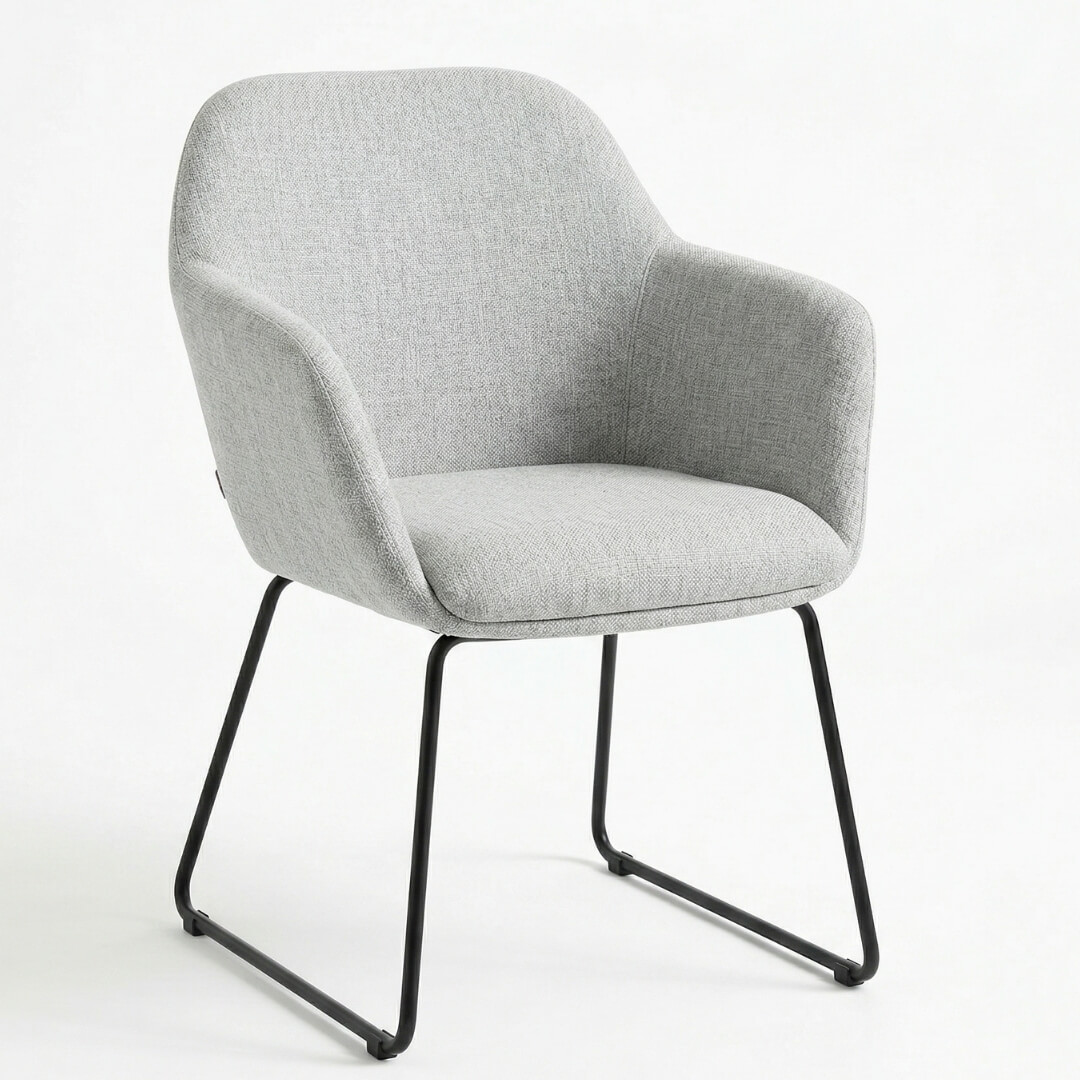 POLTRONA CHARLES EN TELA 1 POLTRONA CHARLES EN TELA