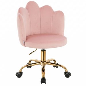 Ventas de Sillas de Oficina en Maracay 6 SILLA OPERATIVA CLARISSA GOLD GAMUZADA