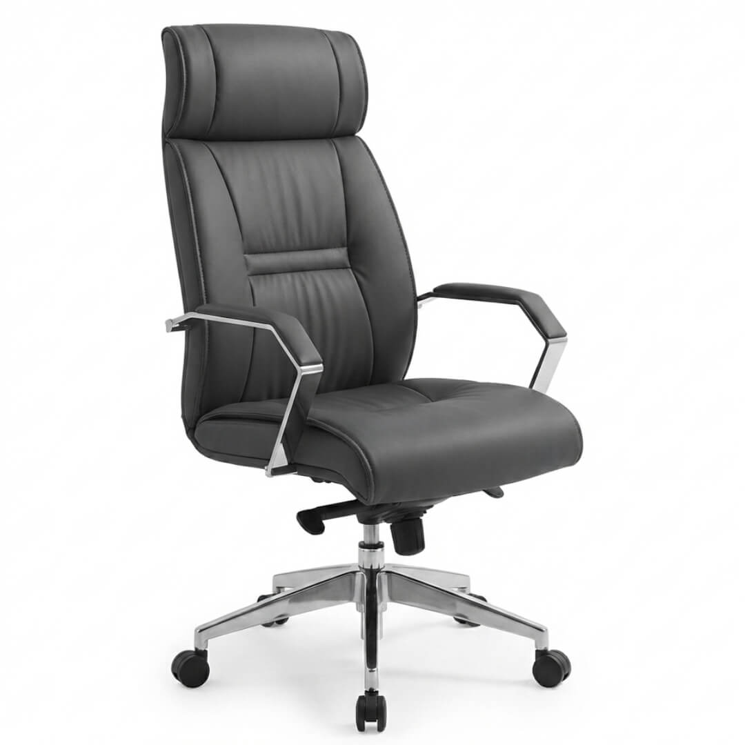 Ventas de Sillas de Oficina en Maracay 3 SILLA PRESIDENCIAL ANGELLO BI PIEL