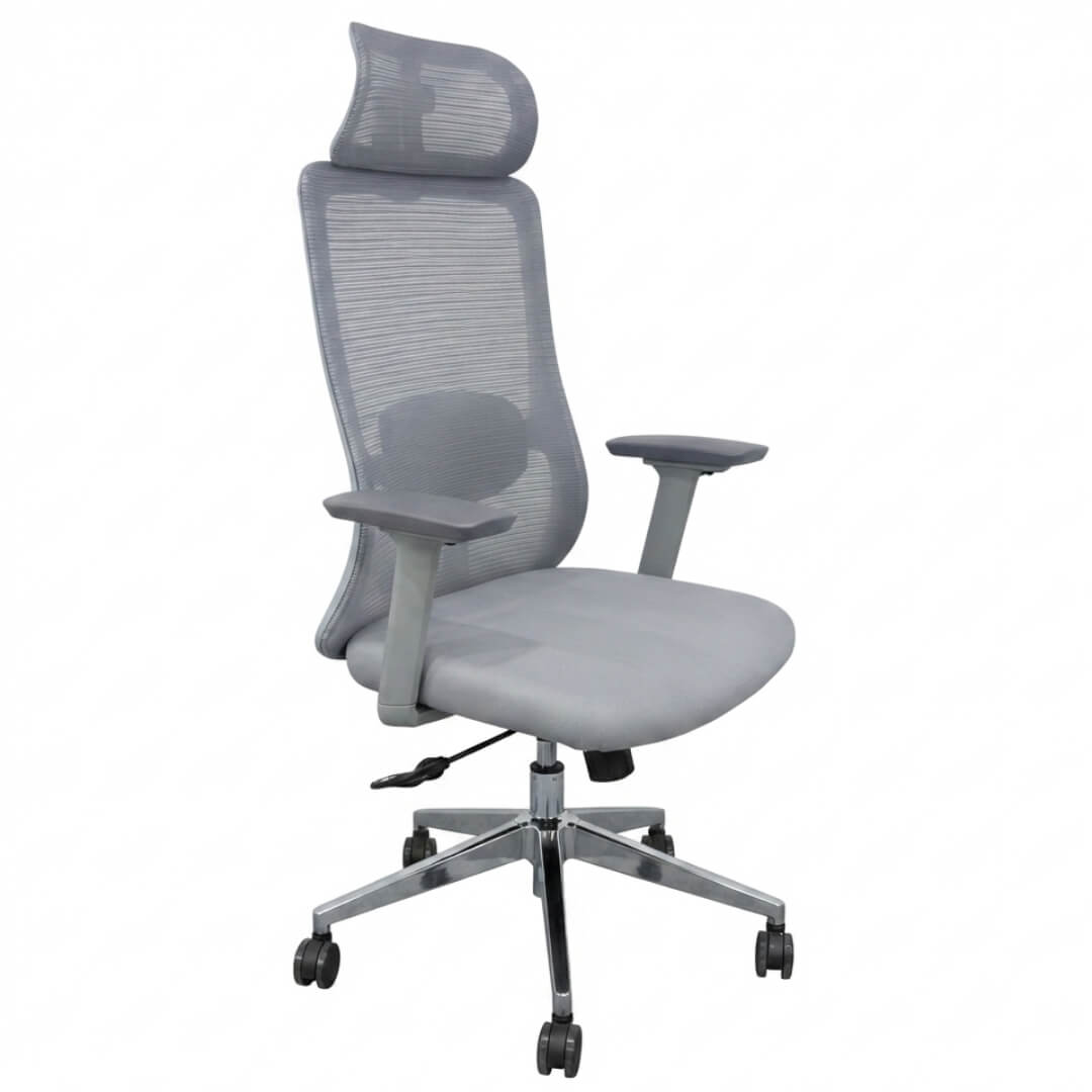 Ventas de Sillas de Oficina en Maracay 7 SILLA PRESIDENCIAL MALAGA GRIS