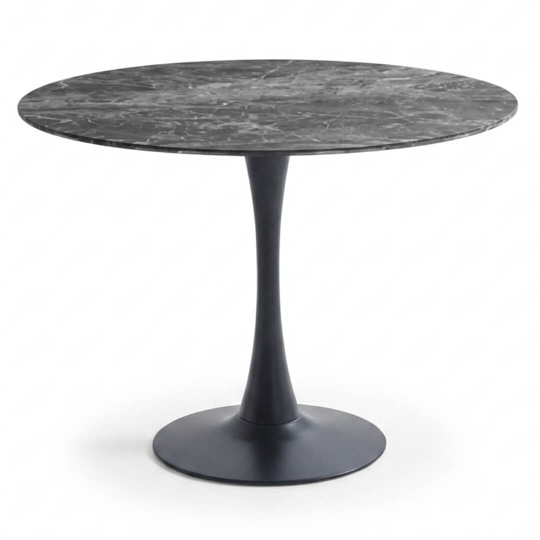 MESA REDONDA MARMOL CERAMICA 100 CM