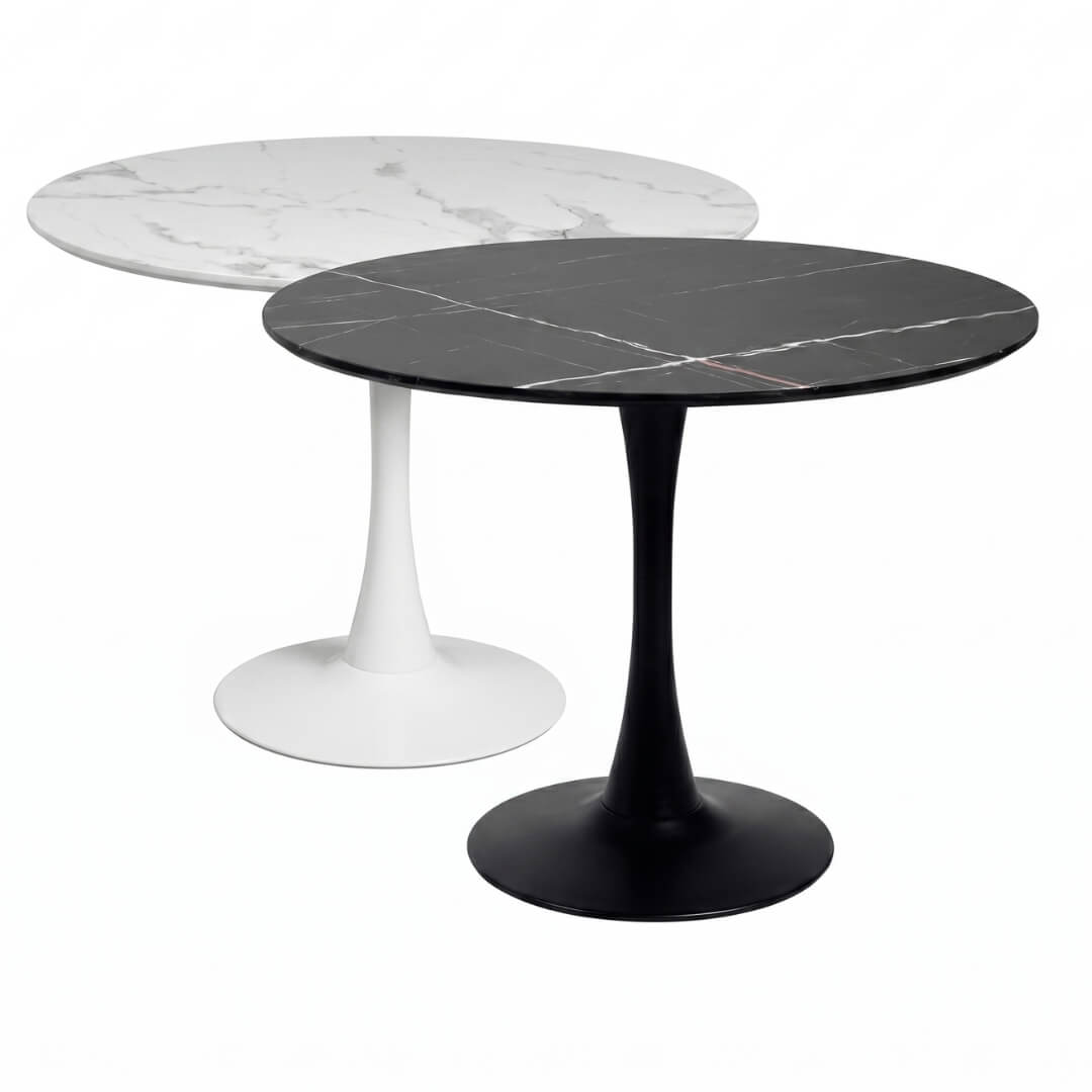 MESA TULIP MARMOLEADA REDONDA 100